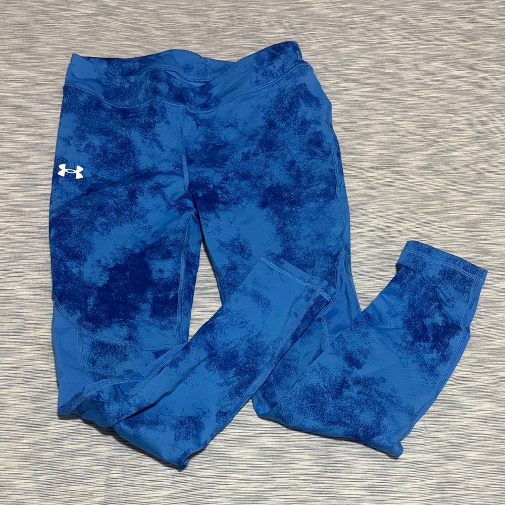 Under Armour Kids Vibrant Blue Leggings